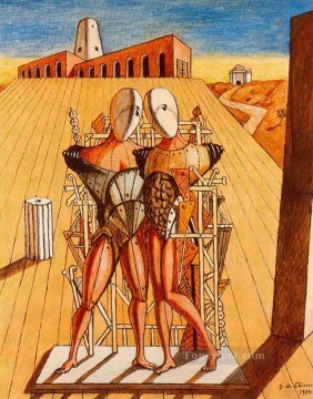 los dioscuros 1974 Giorgio de Chirico Surrealismo metafísico Pinturas al óleo